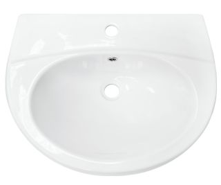 Раковина пьедестальная Sanita Виктория 60см белый